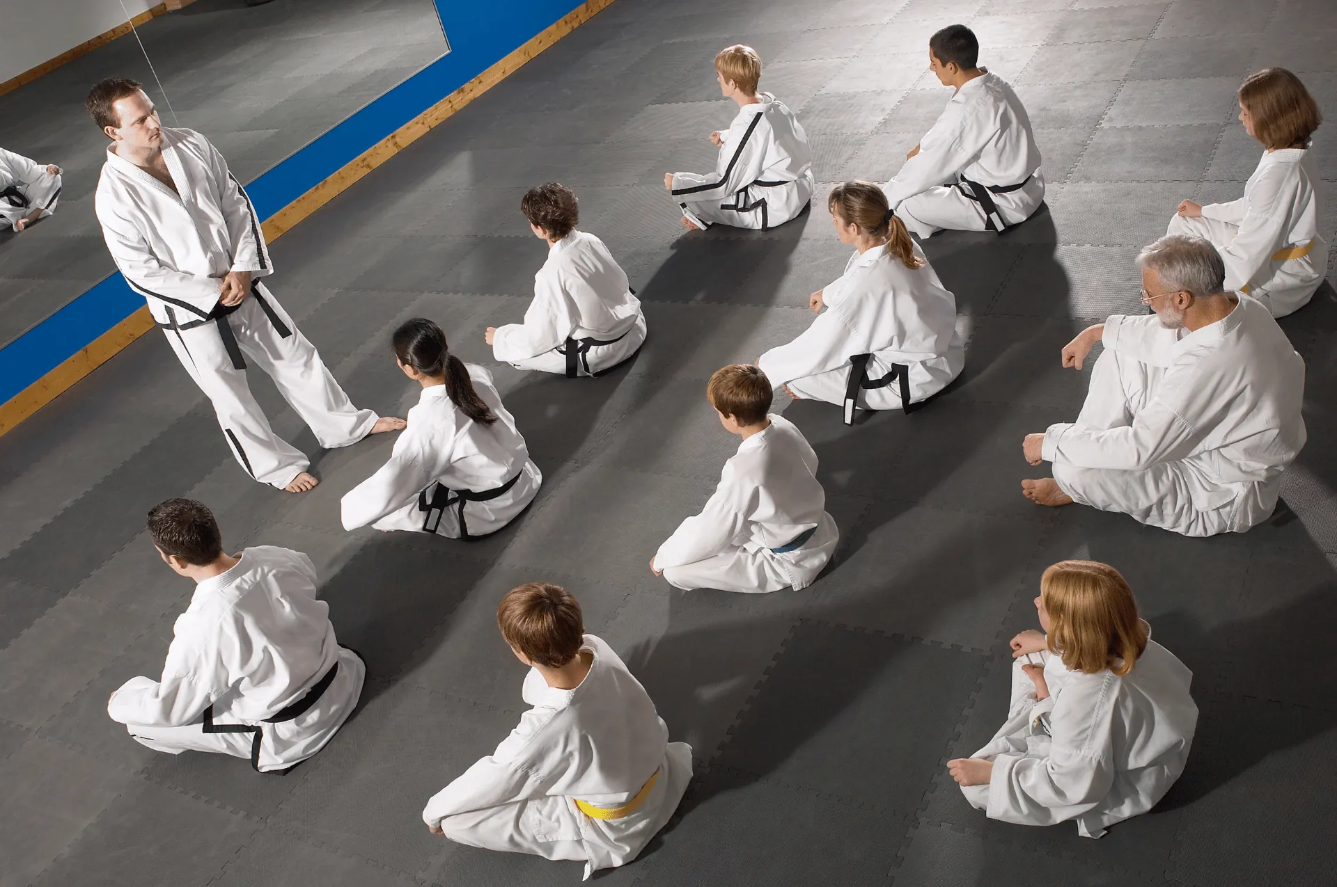 Students training at ABC Martial Arts