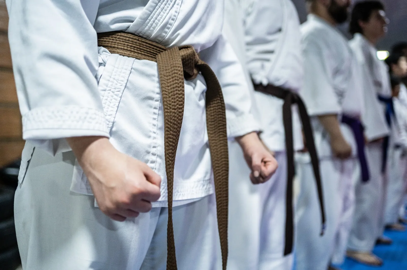 Karate training at ABC Martial Arts